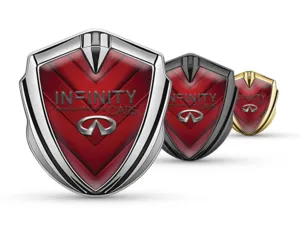Infiniti 3D Emblem Abzeichen Pro Design Aus Edelstahl 3D